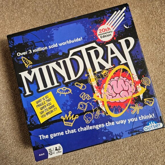 OUTSET MEDIA MINDTRAP Game of Logic and BRAINTEASERS - Opened but Never Used‎ - Picture 1 of 15